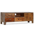 Rustika Rowe -  TV Cabinet Solid Wood Vintage 118x30x40 cm